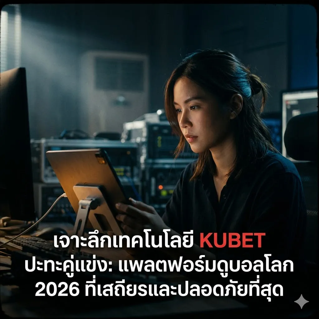 เจาะลึกเทคโนโลยีระบบสตรีมมิ่ง kubet ดู บอล ปะทะคู่แข่ง